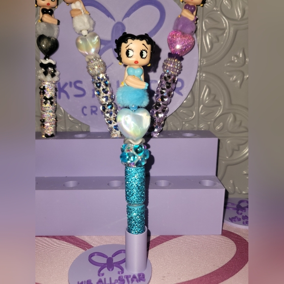 Betty Boop Figure Bling Pens-Choose your Color, priced individually - Picture 12 of 16